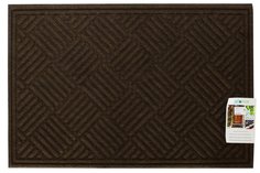 Коврик Textures Block Croshchatch Walnut Apache