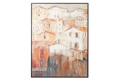 Репродукция в раме Городские крыши Hoff