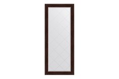 Зеркало с гравировкой напольное в раме Тёмный прованс Evoform