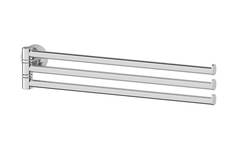 Держатель полотенец поворотный тройной Nostalgy Hoff