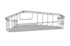 Полочка-решётка угловая с крючками Ryna Hoff