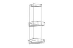 Полочка-решётка угловая с крючками Ryna Hoff