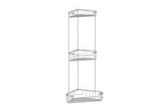 Полочка-решётка угловая с крючками Ryna Hoff