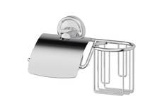 Держатель туалетной бумаги и освежителя воздуха настенный Ellea Hoff