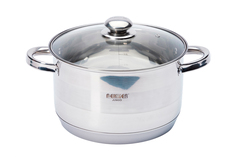 Кастрюля 6,1 л с крышкой Jumbo Bekker
