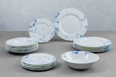 Обеденный сервиз на 6 персон Sea Marble Hoff