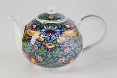Заварочный чайник Strawberry Thief Blue Hoff