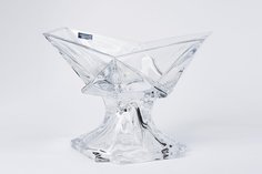 Салатник на ножке Оригами Crystalite Bohemia