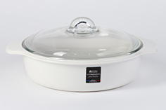 Кастрюля с крышкой 2,5 л Vitromax Hoff