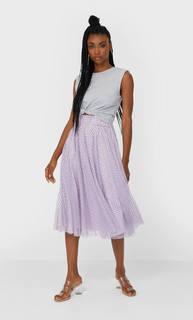 Stradivarius Топ С Подплечниками Женская Коллекция Пестро-Серый M