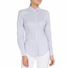 Рубашка TOMMY HILFIGER WW0WW28150 голубой