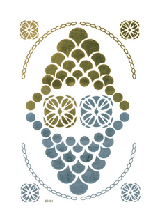 Переводные тату Ellis Cosmetic GT 021 1 шт