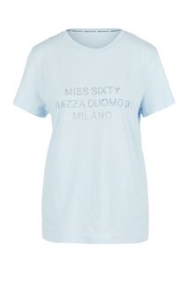 Футболка женская Miss Sixty SJ3830MA9128L0000H голубая XXS