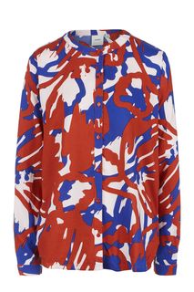 Рубашка женская ICHI 11104614031 красная 34 EU