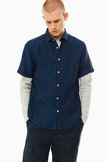 Рубашка мужская North Sails 663526 синяя XL