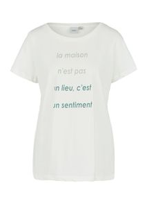 Футболка женская ICHI 11119510111 белая XS