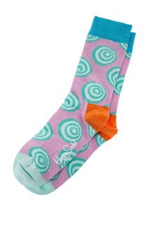 Носки мужские Happy Socks CRD01 розовые 41-46 EU
