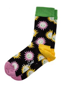 Носки мужские Happy Socks SMS01 черные 41-46 EU