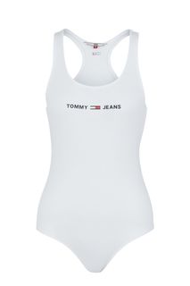 Боди женское Tommy Jeans DW0DW08004 белое XXS