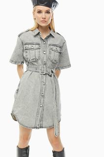 Платье женское Miss Sixty DJ3280DX9007L1J260 G04891 серое XXS