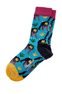 Носки мужские Happy Socks MNK01 голубые 36-40 EU