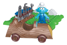 Конструктор пластиковый Mega Bloks Умелый Смурф Mattel