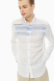 Рубашка мужская HARMONT&BLAINE CRD675010744M 100 белая L