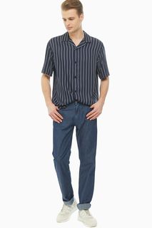 Брюки мужские HARMONT&BLAINE WRD001059350A18 804 синие 34 IT