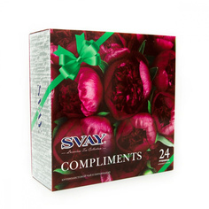 Чай Svay "Compliments Peonies ", ассорти, 24 пирамидки