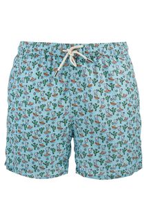 Шорты для плавания мужские MC2 Saint Barth LIGHTING MICRO FANTASY голубые XL