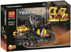 Конструктор Lari Technica Гусеничный погрузчик 2 в 1
