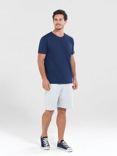 Футболка мужская BlackSpade BS30209 синяя XXL