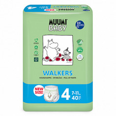 Подгузники-трусики Muumi Baby 4 (7-11 кг), 40 штук