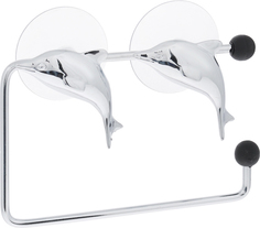 Держатель для туалетной бумаги 11700 Tatkraft DOLPHIN SILVER