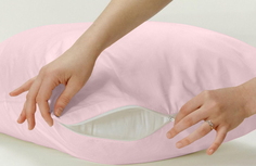 Текстиль для сна Ecotex Наволочка (Т-М) розовый (2 шт.) Розовый, 500 Х 700 мм