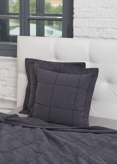 Luxberry Декоративная наволочка Soho Цвет: Антрацитовый (47х47)