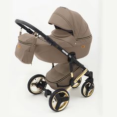 Коляска детская 2 в 1 Ray Ultra Gold бежевый