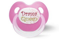 Пустышка BIBI Dental силикон 0-6 мес., Basic Care Drama Queen/Bad Boy, в ассортименте