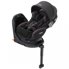 Детское автокресло Aprica Fladea Grow Isofix 360 Safety Черный-Баклажан