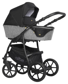 Детская коляска ELITE 3 в 1 Expander 04 Carbon темно-серый