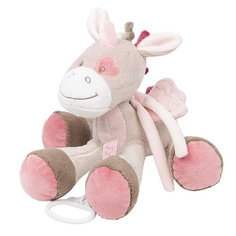 Игрушка мягкая Nattou Musical Soft toy Nina, Jade & Lili Единорог музыкальная 987066