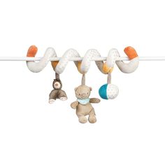 Игрушка мягкая Nattou Toy spiral (Наттоу Той спираль) Mia & Basile Кролик и Мишка 562171