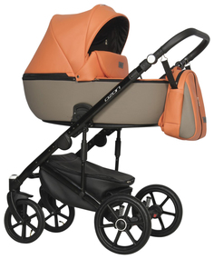 Детская коляска OZON Ecco 3 в 1 RIKO BASIC 24 абрикосовый-бежевый