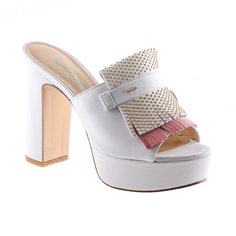 Сабо женские NORMA J BAKER 2158E7B белые 37.5 RU