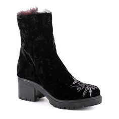 Полусапоги женские Alexander Hotto 52671 черные 39 RU