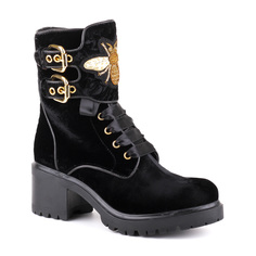 Ботинки женские Alexander Hotto 52668 черные 37 RU