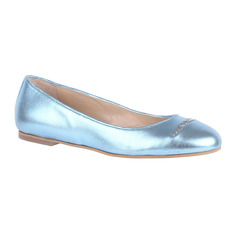 Балетки женские John Galliano 7981 синие 39.5 RU
