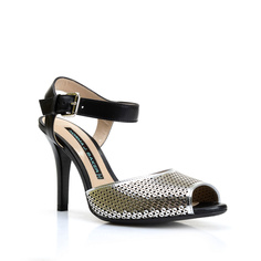 Босоножки женские NORMA J BAKER 7618E5C серебристые 37.5 RU