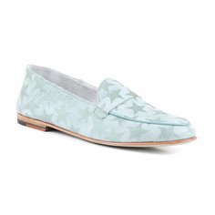 Лоферы женские Alexander Hotto 53668 зеленые 37.5 RU