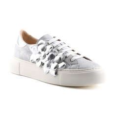 Кеды женские Luca Grossi D979M серебристые 40 RU